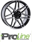 PROLINE PFR FORGED black glossy 10.5Jx21 5x112 ET19