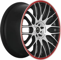 BARRACUDA KARIZZMA mattblack puresports 7.5Jx17 4x100+114.3 ET35