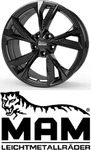 MAM WHEELS MAM RS6 black painted 8.0Jx18 5x108 ET40