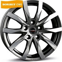 BORBET DESIGN CW5 black matt 7.5Jx18 5x118 ET53