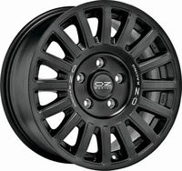 OZ RALLY RAID matt black + silver lettering 8.5Jx18 5x120 ET10