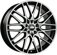 CMS C25-MB matt black 8.0Jx18 5x112 ET30