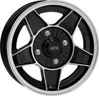 ATS CLASSIC diamantschwarz frontpoliert 7.0Jx13 4x100 ET20
