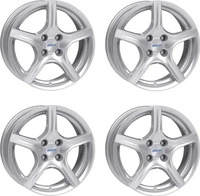 ALUTEC GRIP 4-LOCH polarsilber 6.0Jx15 4x100 ET38