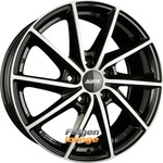 ALUTEC SINGA 5-LOCH diamantschwarz frontpoliert 7.5Jx18 5x108 ET55