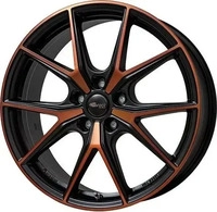 BROCK B40 black orange matt 8.0Jx19 5x112 ET49