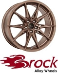 BROCK B42 bronze copper matt (bcm) 8.5Jx19 5x112 ET30