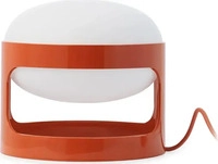 Kartell 09485AM, Kartell KD28 Tischleuchte, orange