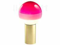Marset Dipping Light Tischleuchte LED, rosa/Messing - 12,5 cm A691-005