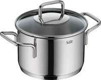 SILIT Extra Cook Kochtopf 16 cm mit Glasdeckel