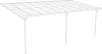 WESTMANN Alu Terassen&uuml;berdachung Bruce 617 wei&szlig;