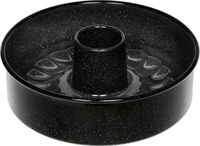 RIESS Email Tortenform 26 cm 3-tlg SCHWARZ