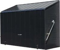 TRIMETALS Aufbewahrungsbox SESAME inkl. Metallboden 185x76x139cm