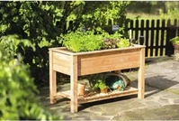 WESTMANN Stelzenhochbeet inkl. Ablage 120x65x75 cm natur