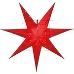 LED-Stern 12 LEDs 60x60cm rot Batteriebetrieben 505-03