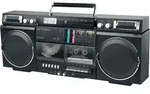 Muse Kassetten-Recorder mit BT und CD M-380 GB schwarz