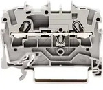 2-Leiter Durchgangsklemme grau 4mm2