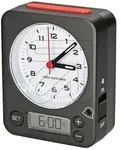 Analog-Funkwecker 60.1511.01.05 schwarz