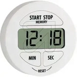 Digital-Timer &Oslash;53xH15mm wei&szlig; 38.2022.02