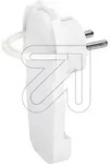 Fl&auml;chen-Winkelstecker extra flach wei&szlig;