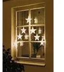 KONSTSMIDE LED-Sternenvorhang warmwei&szlig; 1243-103