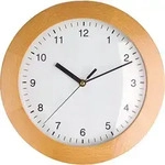 TFA Funk-Wanduhr &oslash;300mm 98.1065 buche
