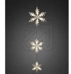 LED-Schneeflockenlichterkette 15LED ww Batterieb. 6132-103