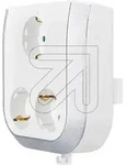 Schuko-Steckdosenerweiterung 3-fach wei&szlig;