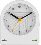 Quarzwecker BRAUN 67592 wei&szlig; BC22W