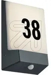 LED-Hausnummernleuchte IP54 mit D&auml;mmerungsschalter 228669142 160lm
