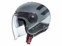 Caberg Uptown Loft Open Face Helm silber XL