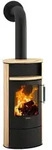 Justus | Kaminofen | Island 5 2.0 | 5 kW | Sandstein, Stahl Schwarz