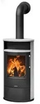 Justus | Kaminofen | Island 7 2.0 | 7 kW | Speckstein, Stahl Schwarz