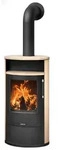 Justus | Kaminofen | Island 7 2.0 | 7 kW | Sandstein, Stahl Schwarz