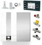 WOLF | Gasbrennwert-Zentrale | CGW-2-24/140L mit Regelung | 24 kW