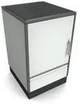 Glutos K&uuml;chenofen HH 03 S | 7 kW | Wei&szlig; | Scharnier links