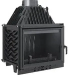 Kratki Kamineinsatz Zuzia Eco | gerades Keramikglas | &Oslash; 200 mm |12 kW