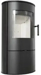 Kratki Kaminofen | Rollo | &Oslash; 150 | 7 kW | Innenverkleidung wei&szlig;