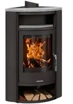 Oranier Kaminofen | Polar Eck | 6,5 kW | Stahl Schwarz