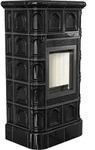 Kratki Kachelofen Blanka 8 | schwarz | 8 kW | BLANKA/KAFEL/C