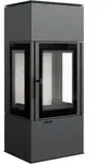 Kratki Kaminofen | Thor View | mit T&uuml;rfeder | 8 kW | wei&szlig;er Brennraum