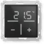Homematic IP Glas-Wandthermostat | HmIP-WGTC-A | Schwarz | mit CO2-Sensor