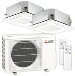 Mitsubishi Multisplit Klimaanlage Decke | SLZ-M | 3,5 kW + 3,5 kW