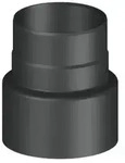 Jeremias Reduzierung Ofenrohr/ Rauchrohr &Oslash; 180-150 mm | schwarz