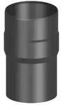 Erweiterung Ofenrohr/ Rauchrohr &Oslash; 120-130mm, lackiert schwarz