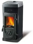 La Nordica Holzofen | Super Junior | 5 kW | Schwarz | Werkstattofen
