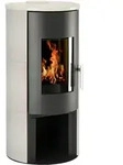 Wamsler Kaminofen | Vitus Keramik wei&szlig; | 7 kW