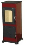 THORMA Holzofen | Bozen AT | Werkstattofen | 5 kW | Bordeauxrot