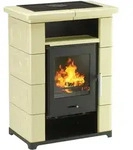 Wamsler Kaminofen | Montafon Keramik beige | 7 kW