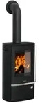 Justus | Kaminofen | Reno R | 6 kW | Stahl Schwarz